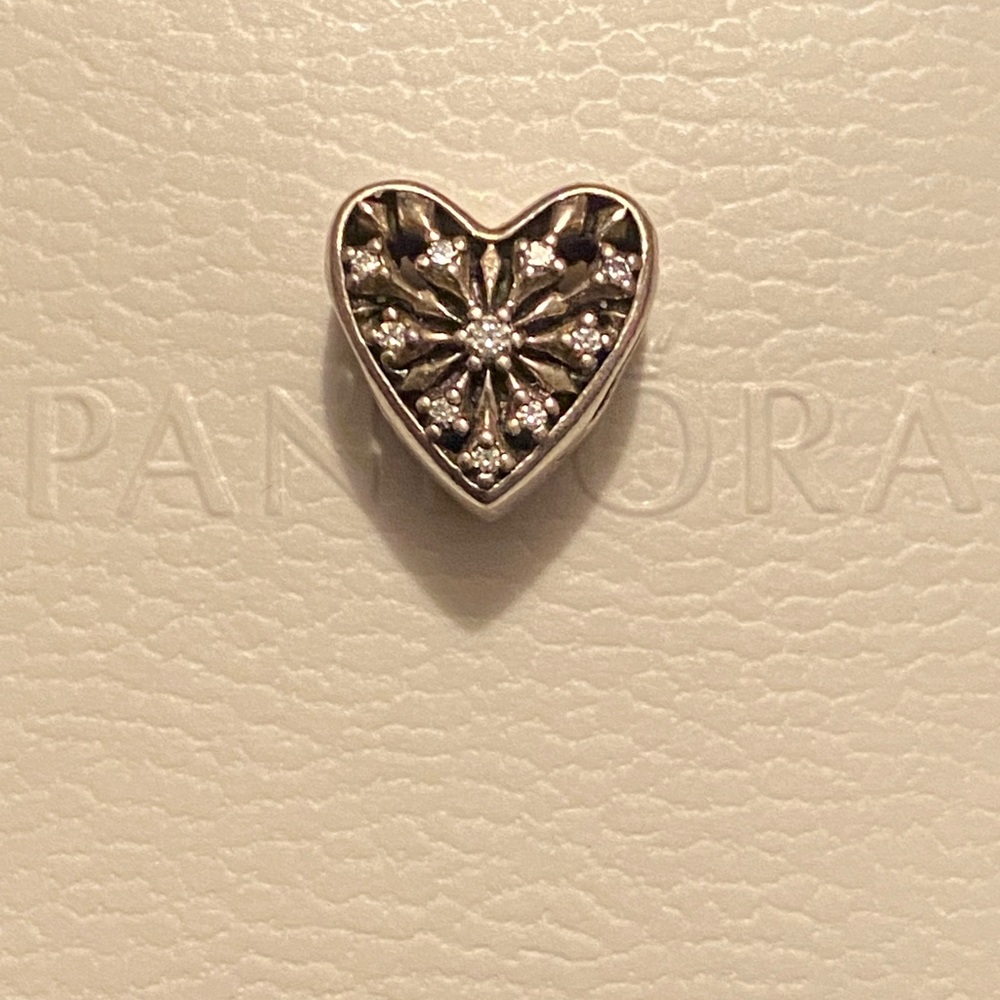 Pandora Heart of Winter Snowflake Charm